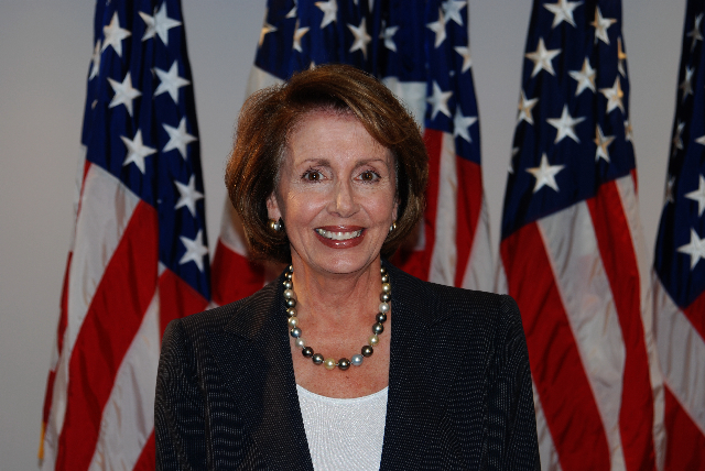 Speaker of the House Nancy Pelosi