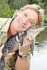 Steve Irwin at The San Francisco Zoo, 2002